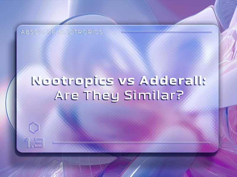 nootropics vs adderall